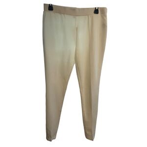 Adrienne Vittadini Cream Pants